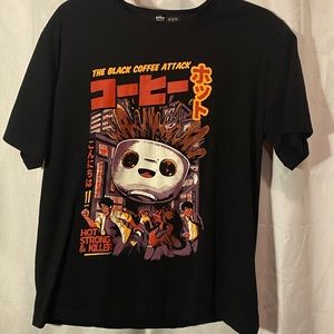 Short sleeve t shirt with art design